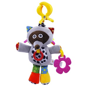 Plush toy raccoon Bebes